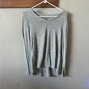 Sonoma Heather Gray Long Sleeve Top